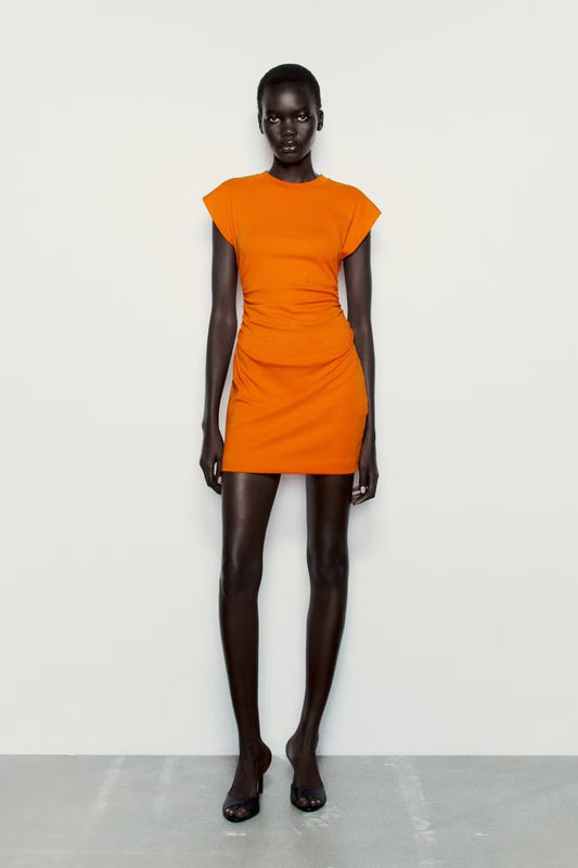 Dawn Ruched Mini Dress