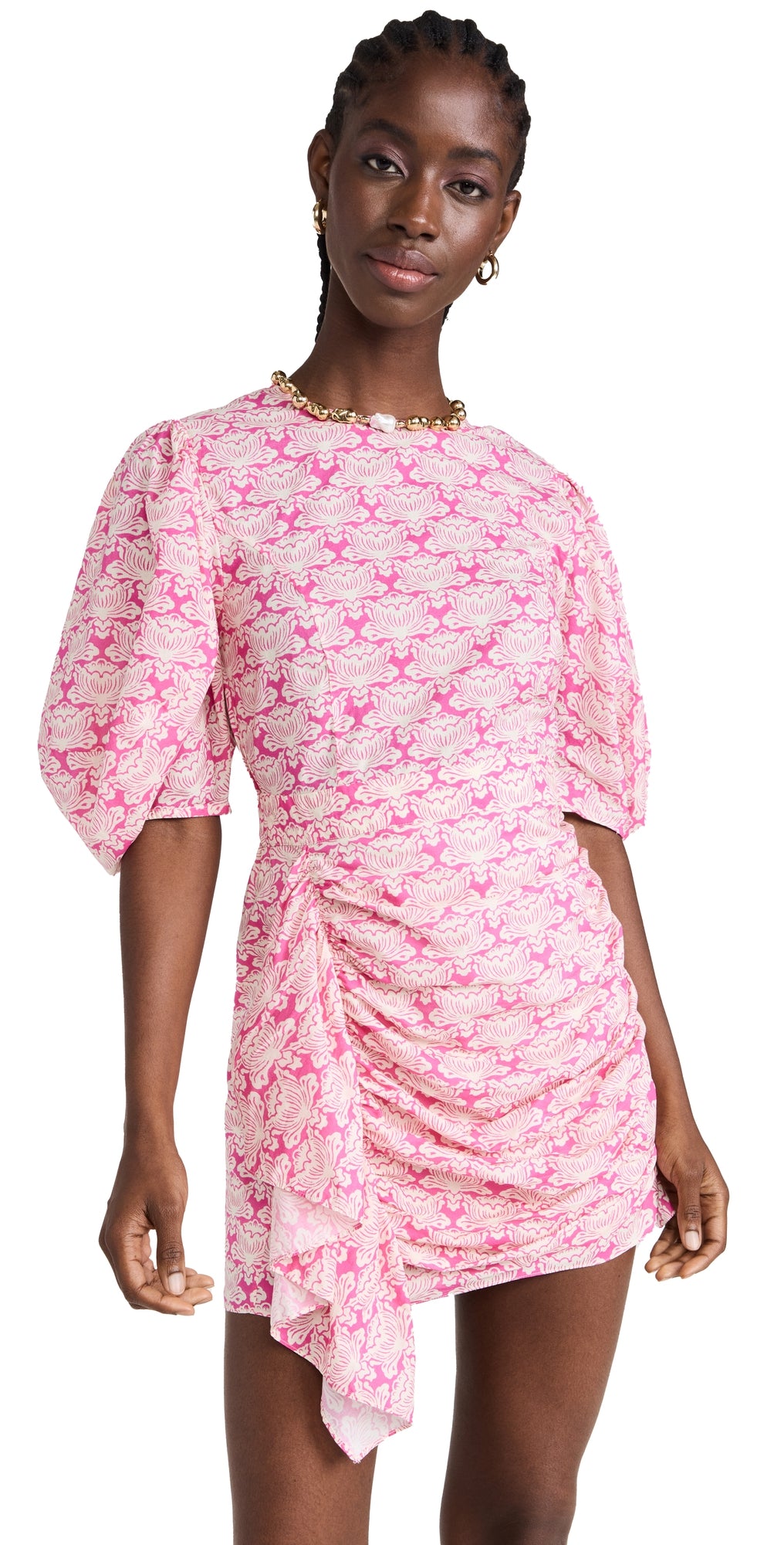 Pia Lotus Mini Dress