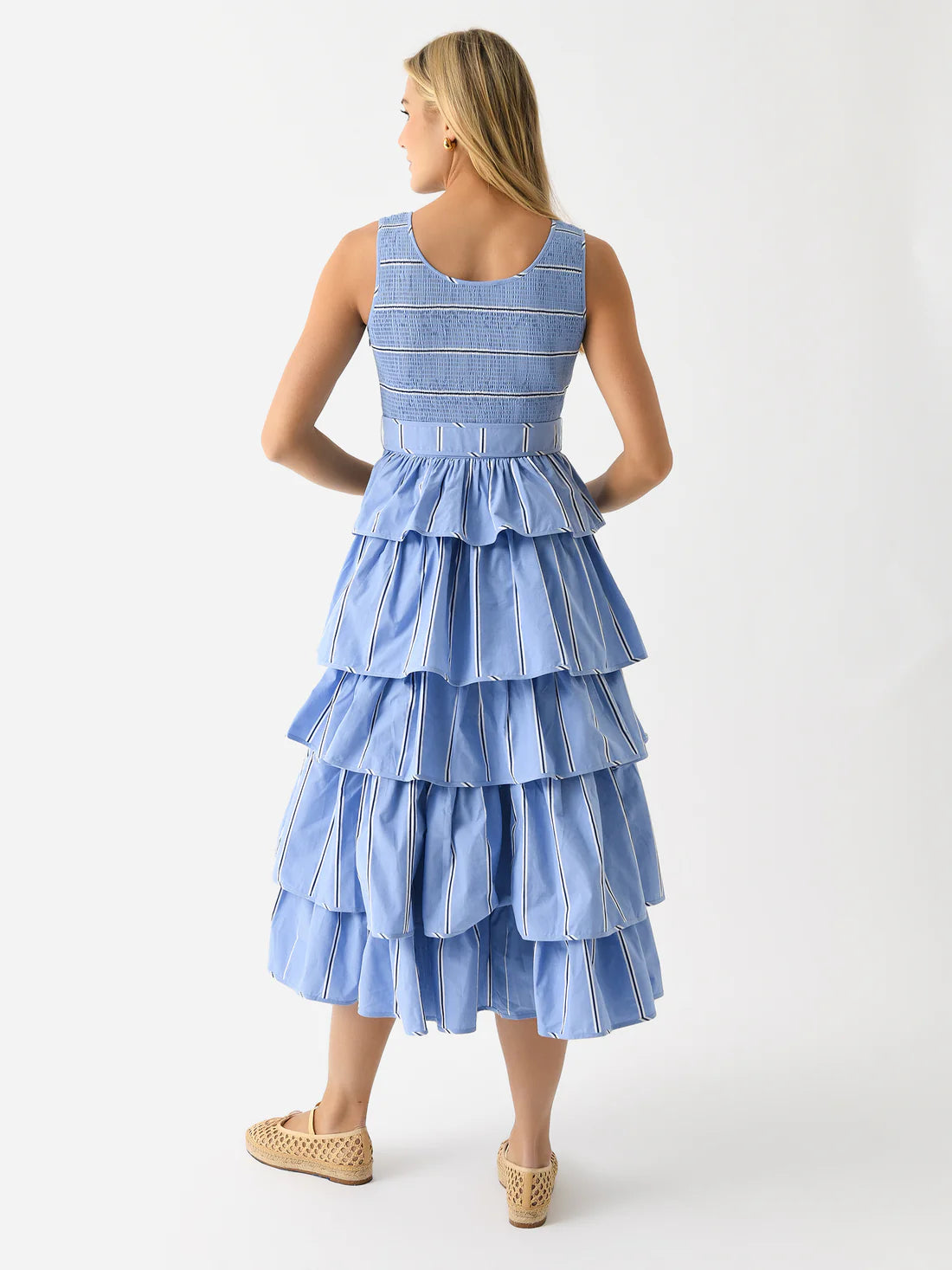 Andre Ruffle Maxi Dress