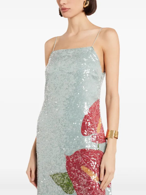 Anthurium Sequin Midi