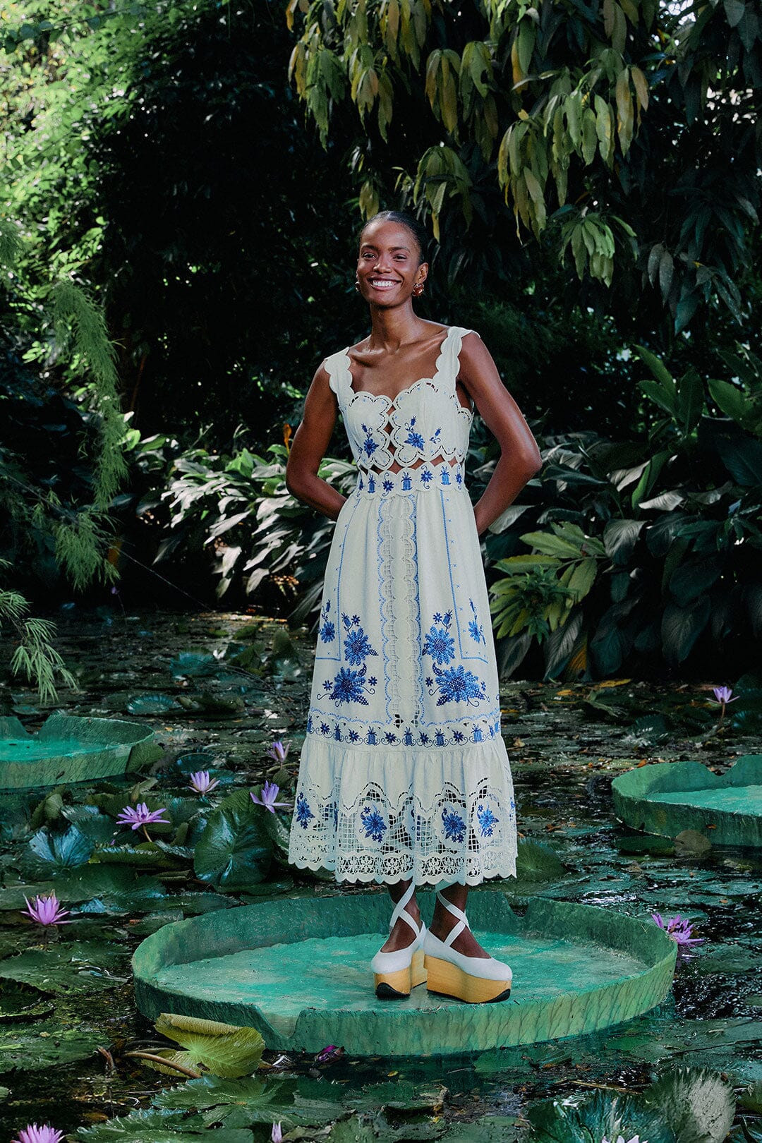 Richelieu Midi Dress