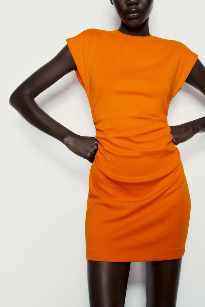 Dawn Ruched Mini Dress