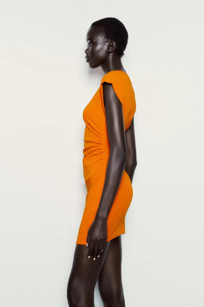 Dawn Ruched Mini Dress