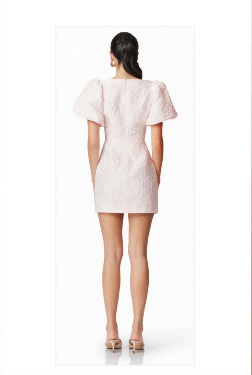 Deanna Puff Sleeve Mini Dress
