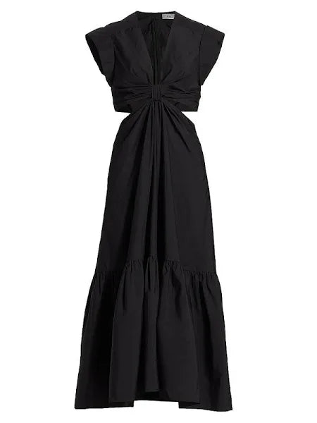 Alexandria Midi in Black