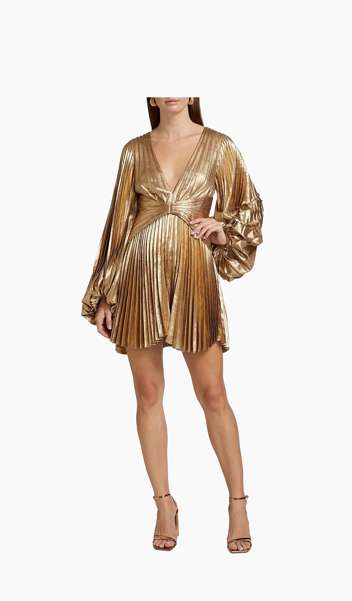 Geneva Metallic Dress