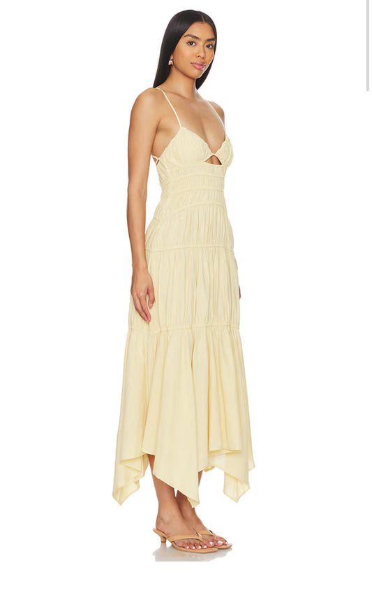 Tahlia Dress In Yellow