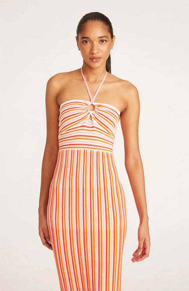 Valena Halter Knit Dress