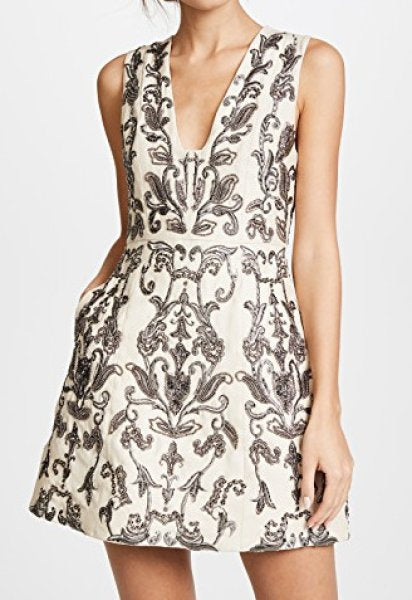 Prescilla Dress In Gunmetal