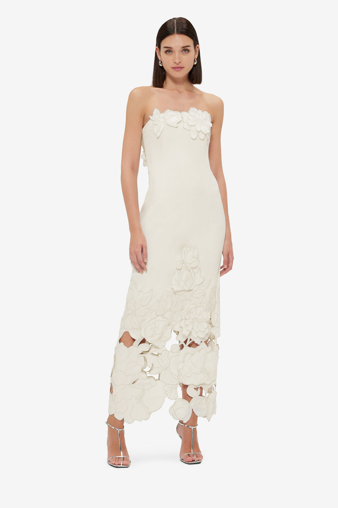 Rayana Maxi Dress in Vanilla