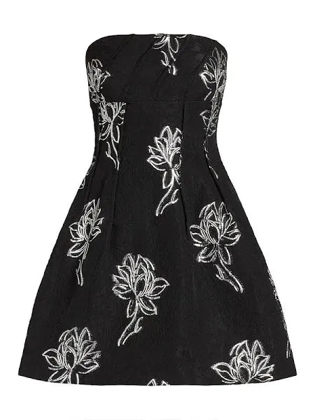 Jacquard Mini Dress
