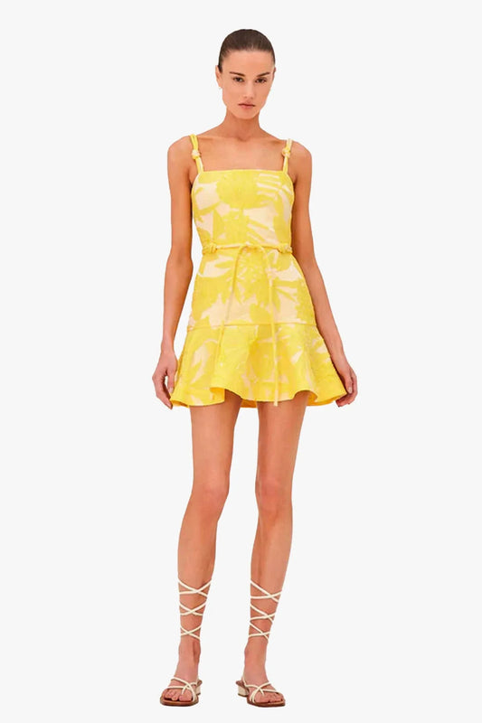 Alik Dress in Tuscany Spring