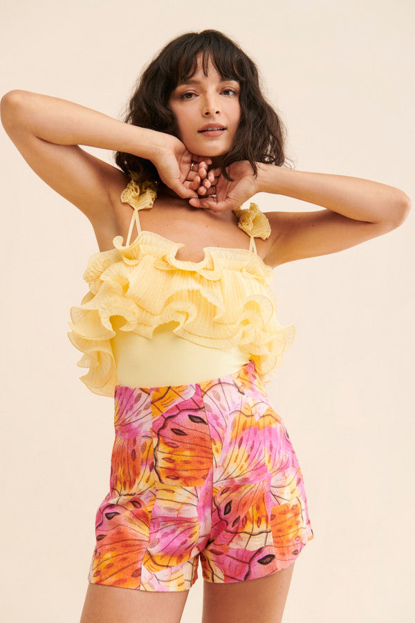Etta Printed shorts