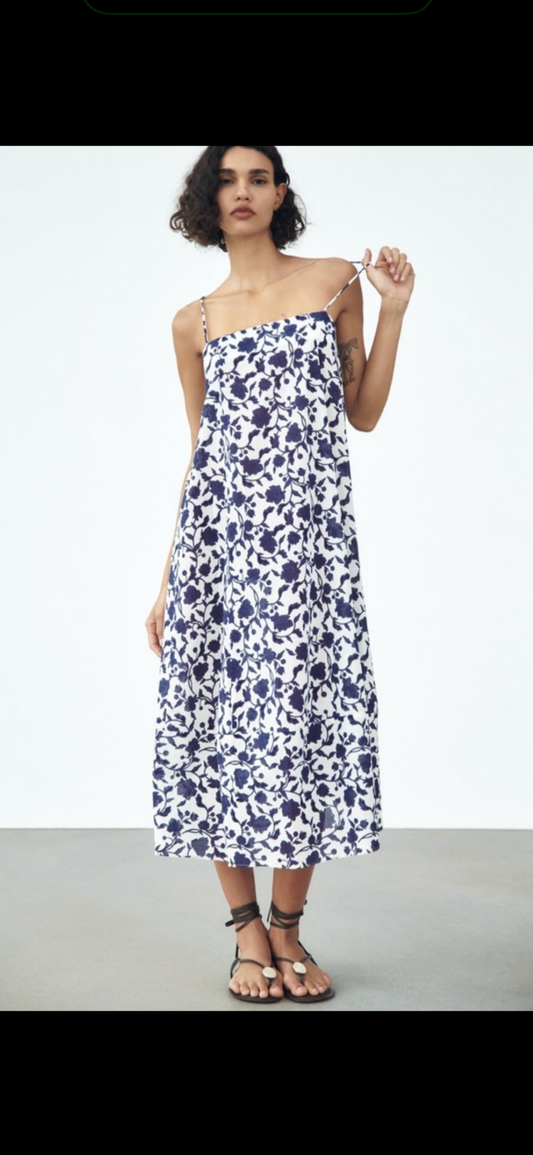 Cecilia Blue Midi