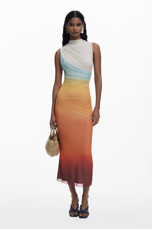 Ombre Tulle Dress