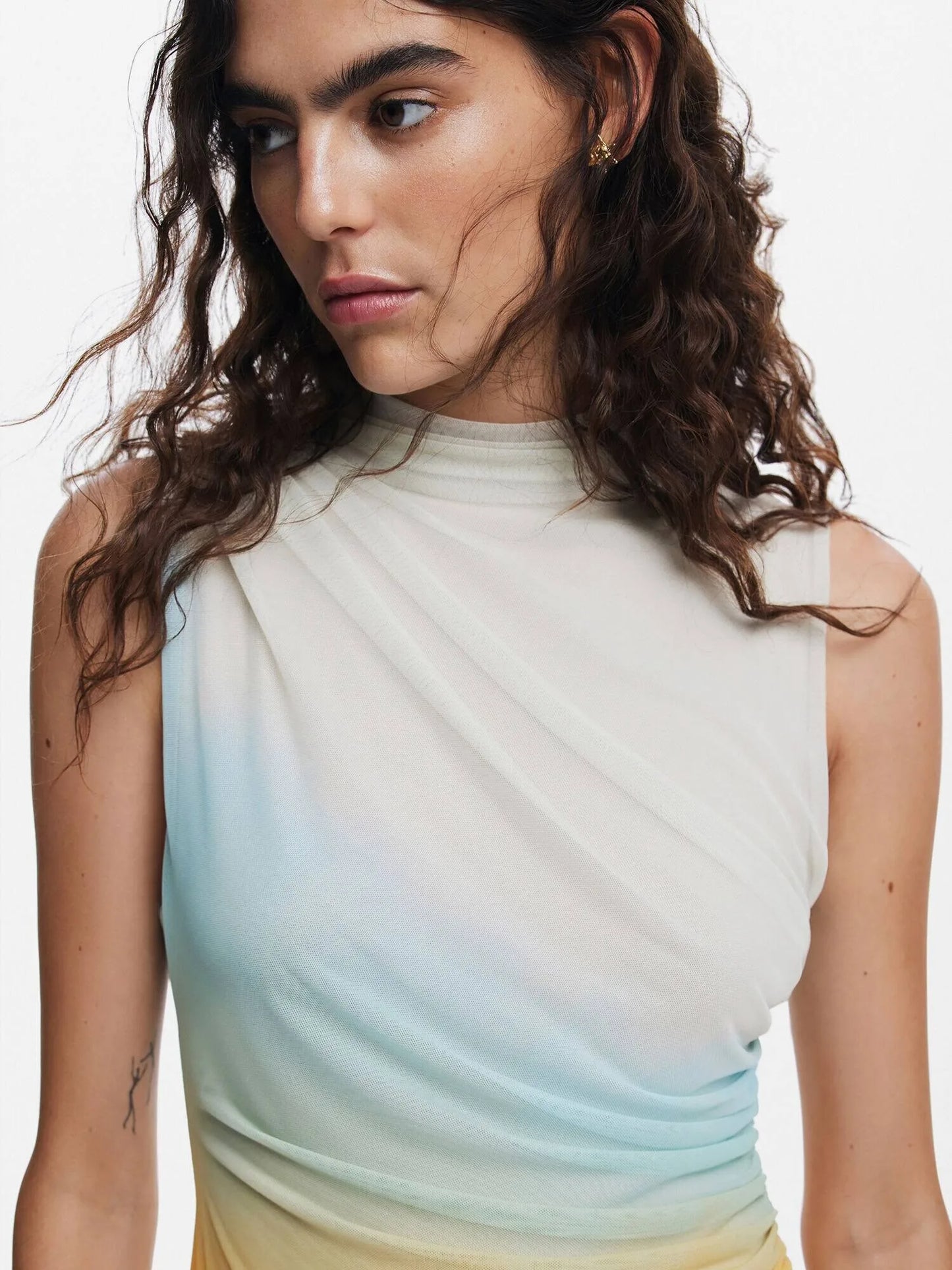 Ombre Tulle Dress