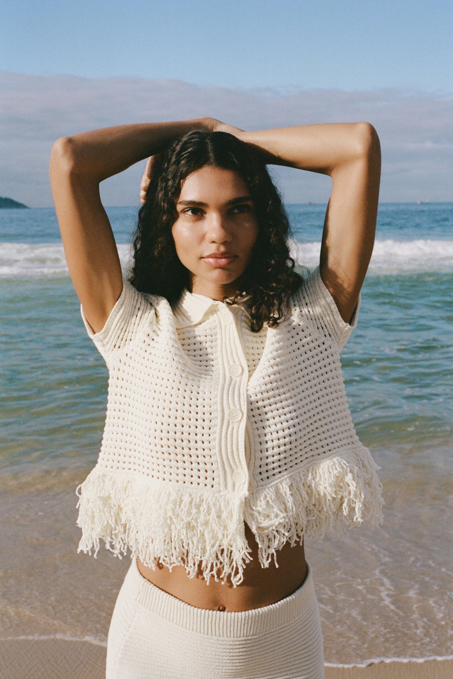 Fringe Knit Set
