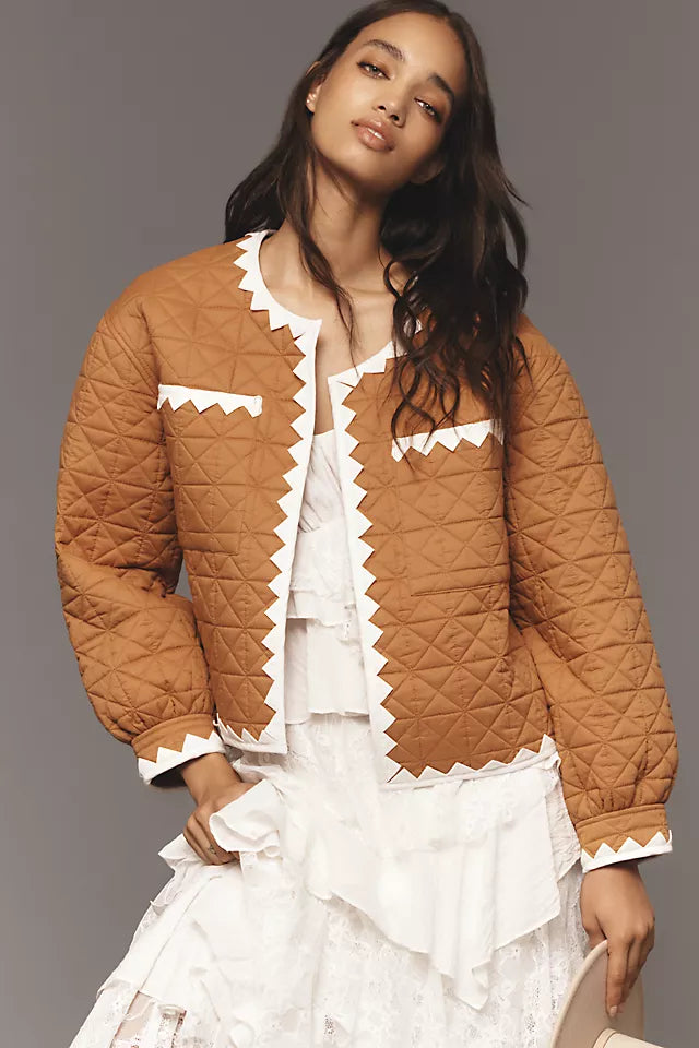 Zigzag Trim Jacket
