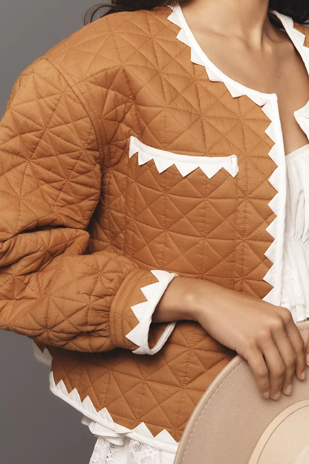 Zigzag Trim Jacket