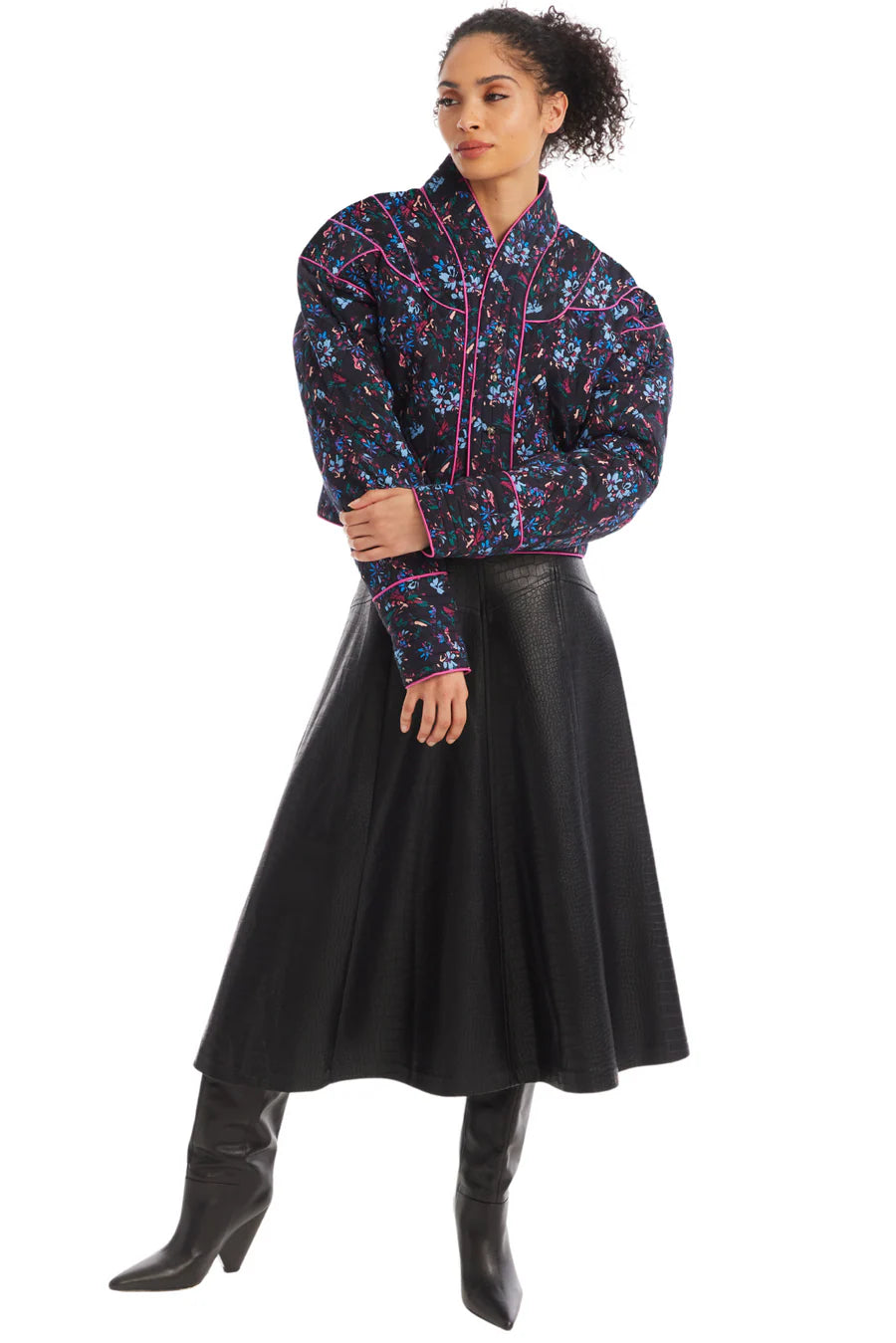 Floral Piping Jacket