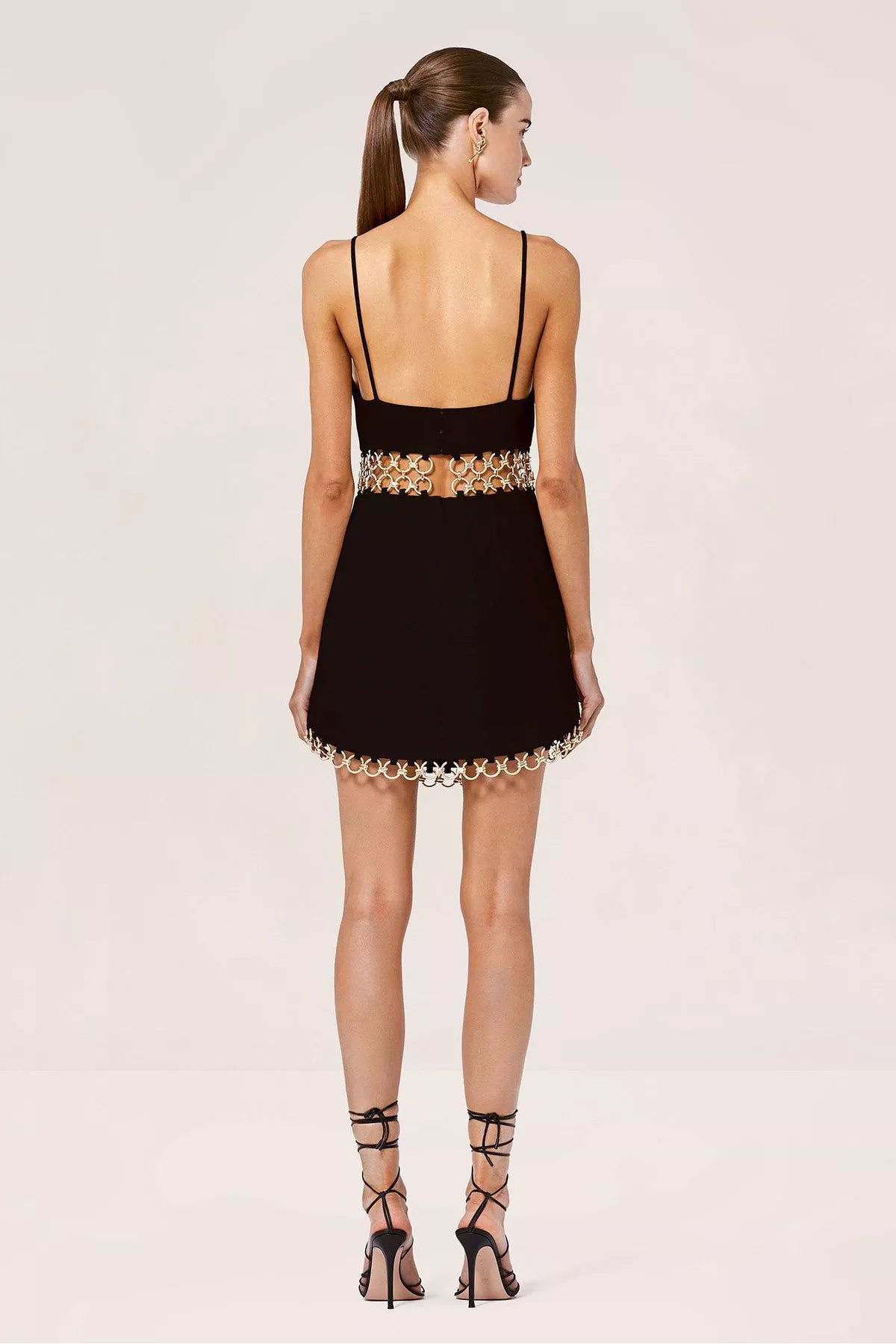 Gaudy Dress In Black