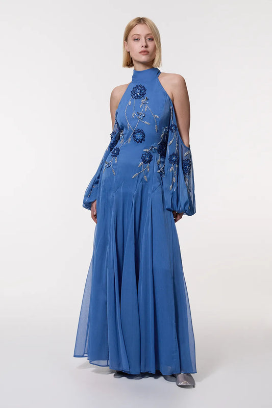 Cold Shoulder Maxi