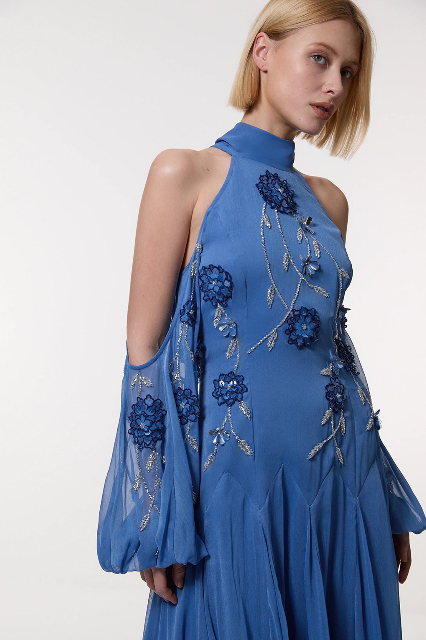 Cold Shoulder Maxi