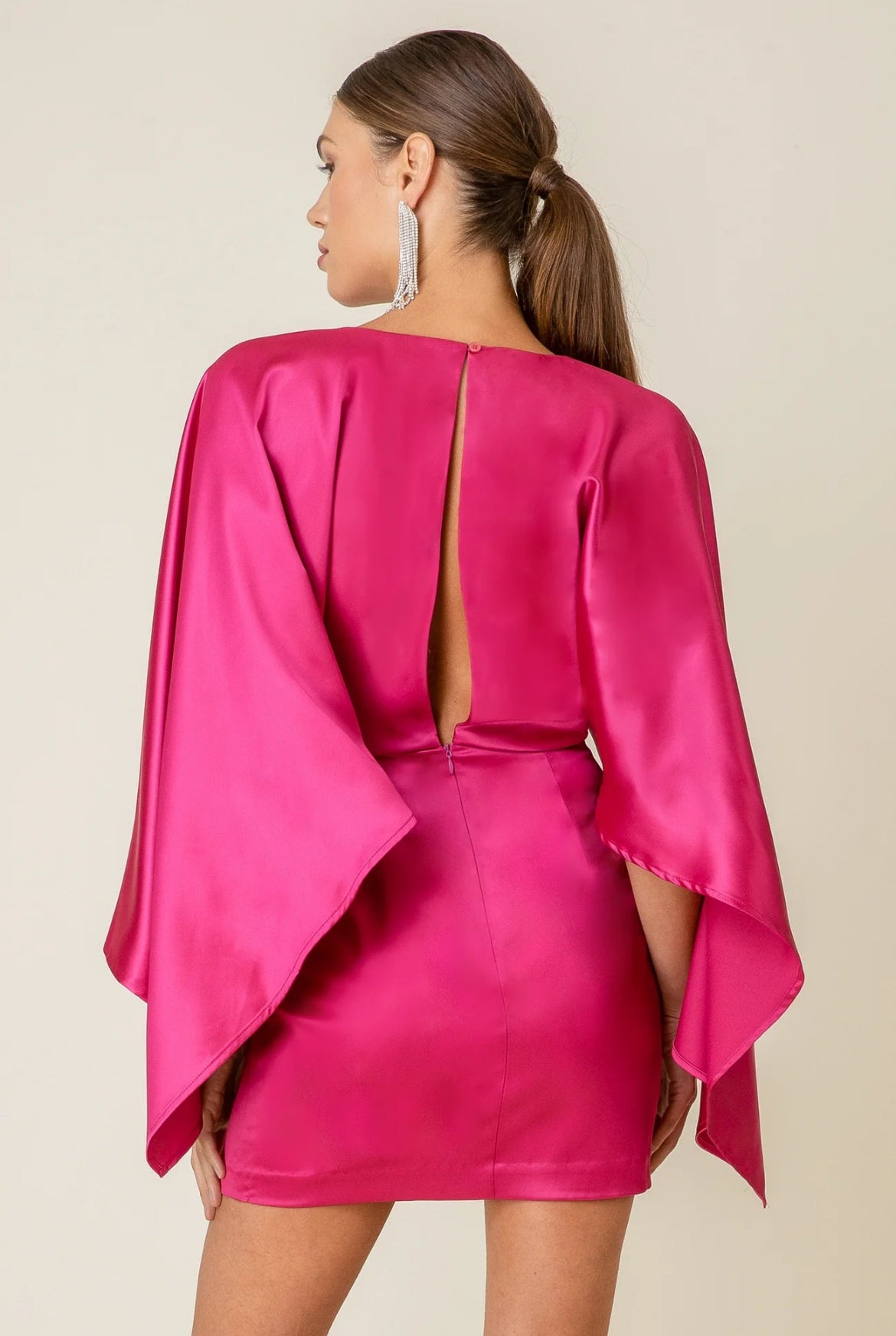 Rosie Cape Mini Dress