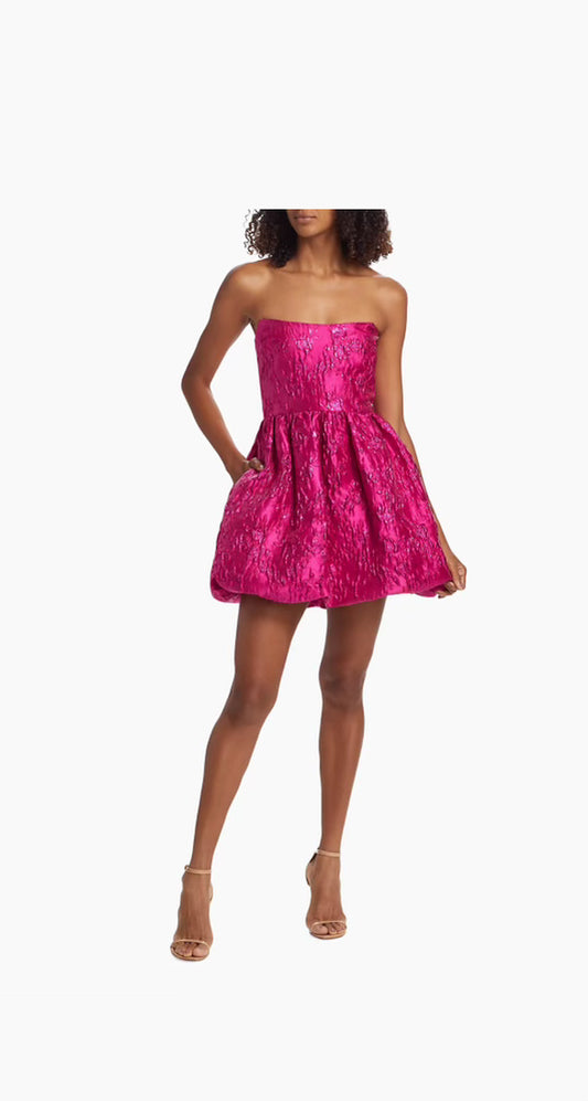 Addison Brocade Mini Dress