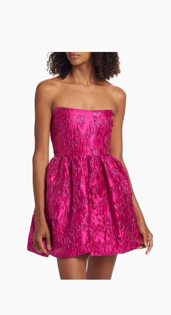 Addison Brocade Mini Dress