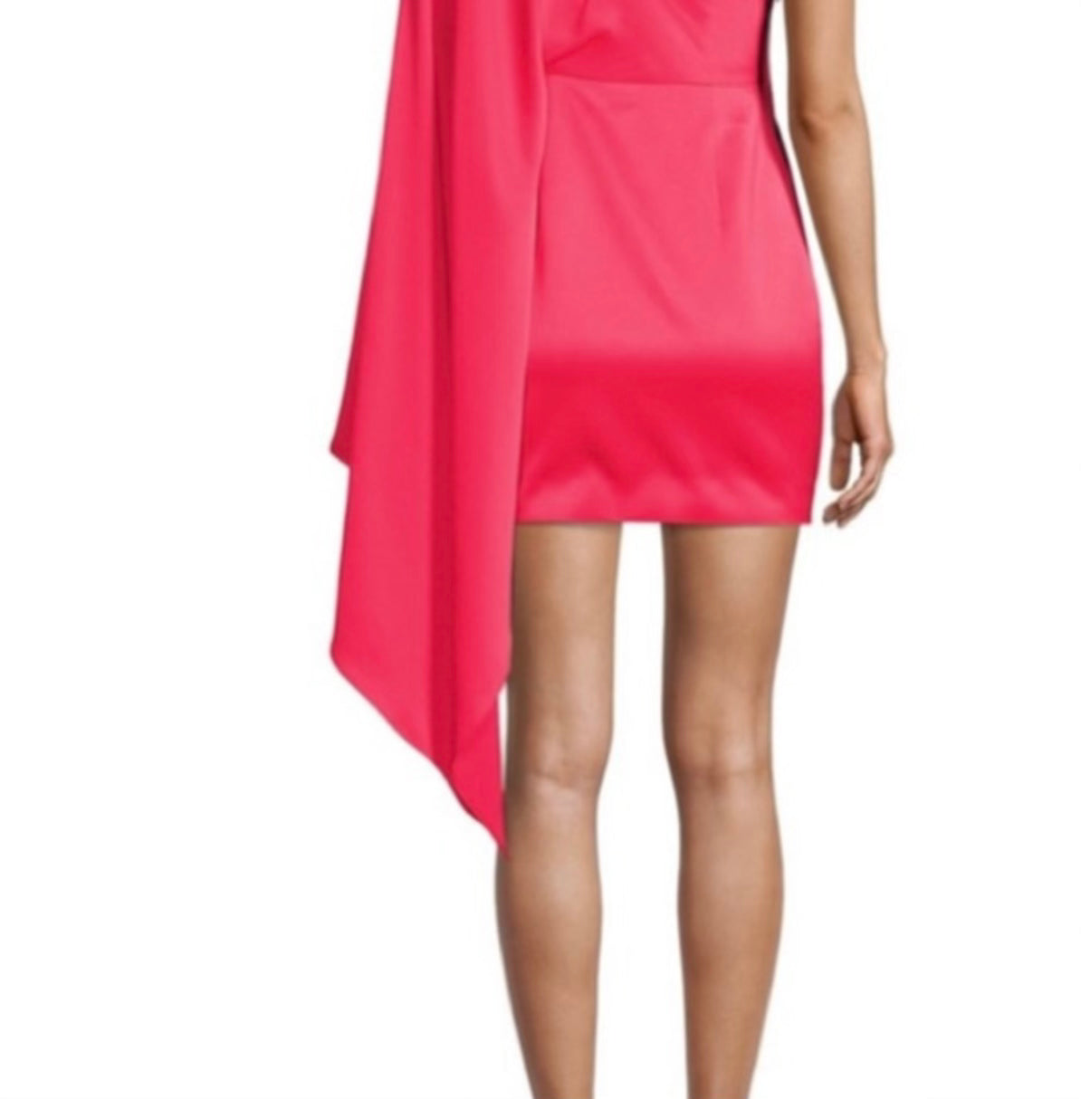 Anne Cape Cutout Mini Dress