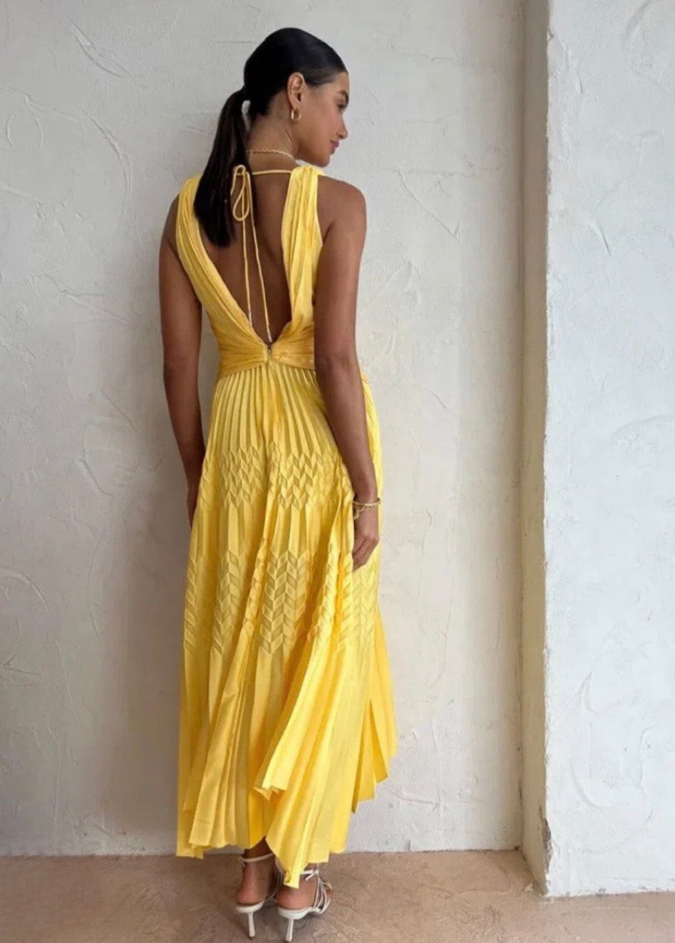 Bettencourt Satin Midi Dress