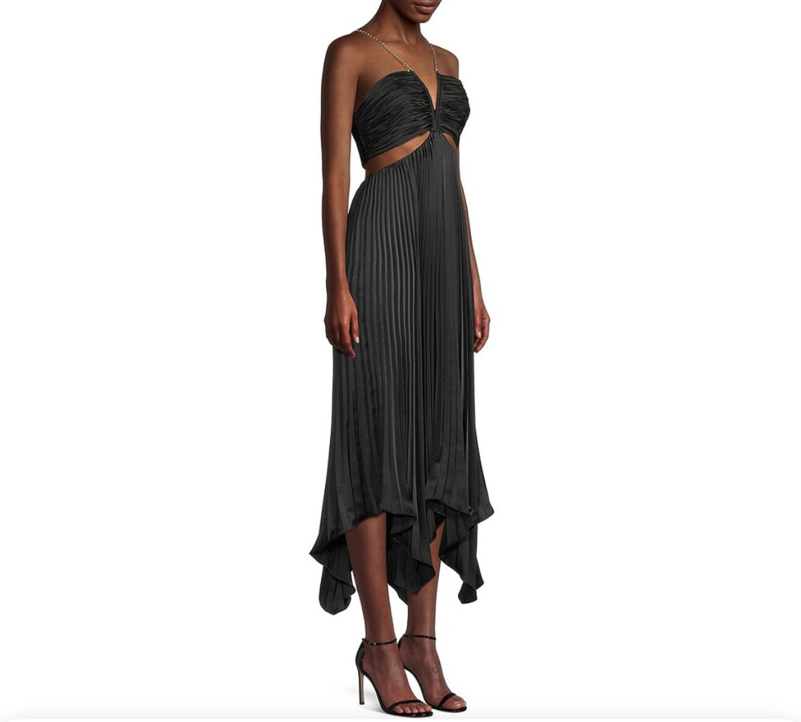 Evie Pleated Dress