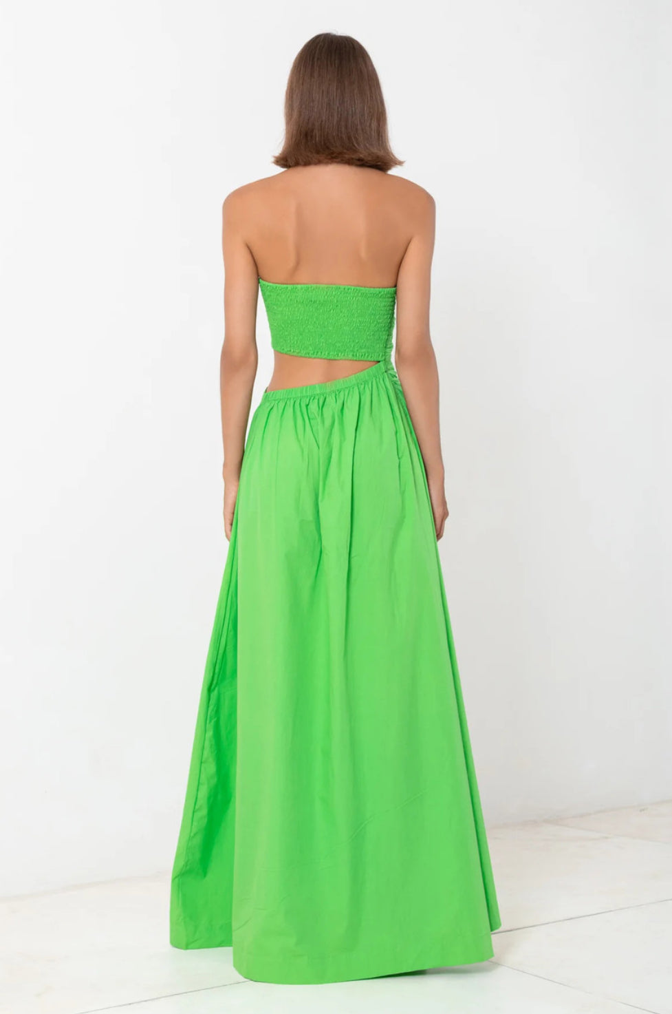 Asymmetric Cut Out Maxi