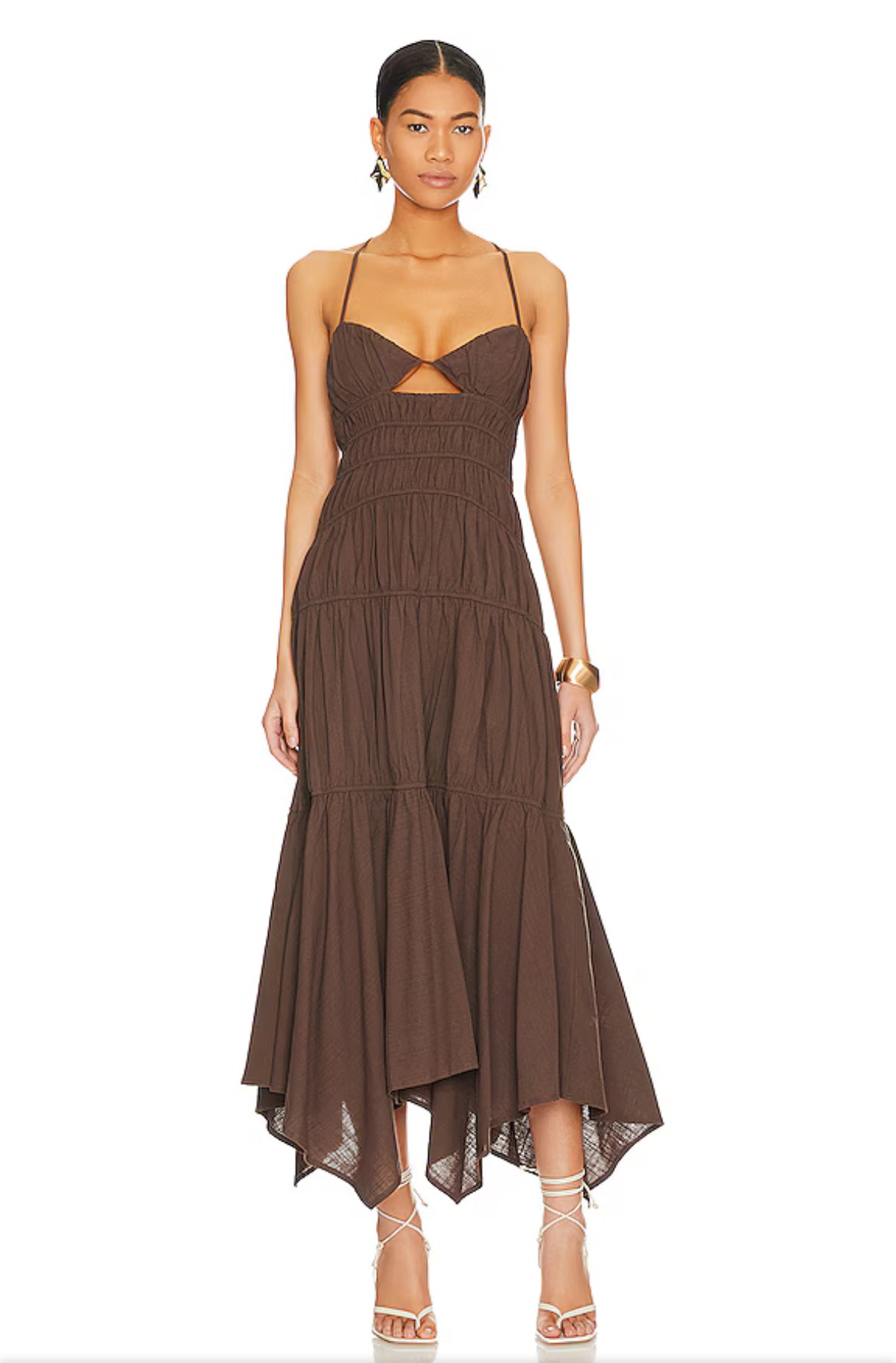 Tahlia Dress In Chocolate