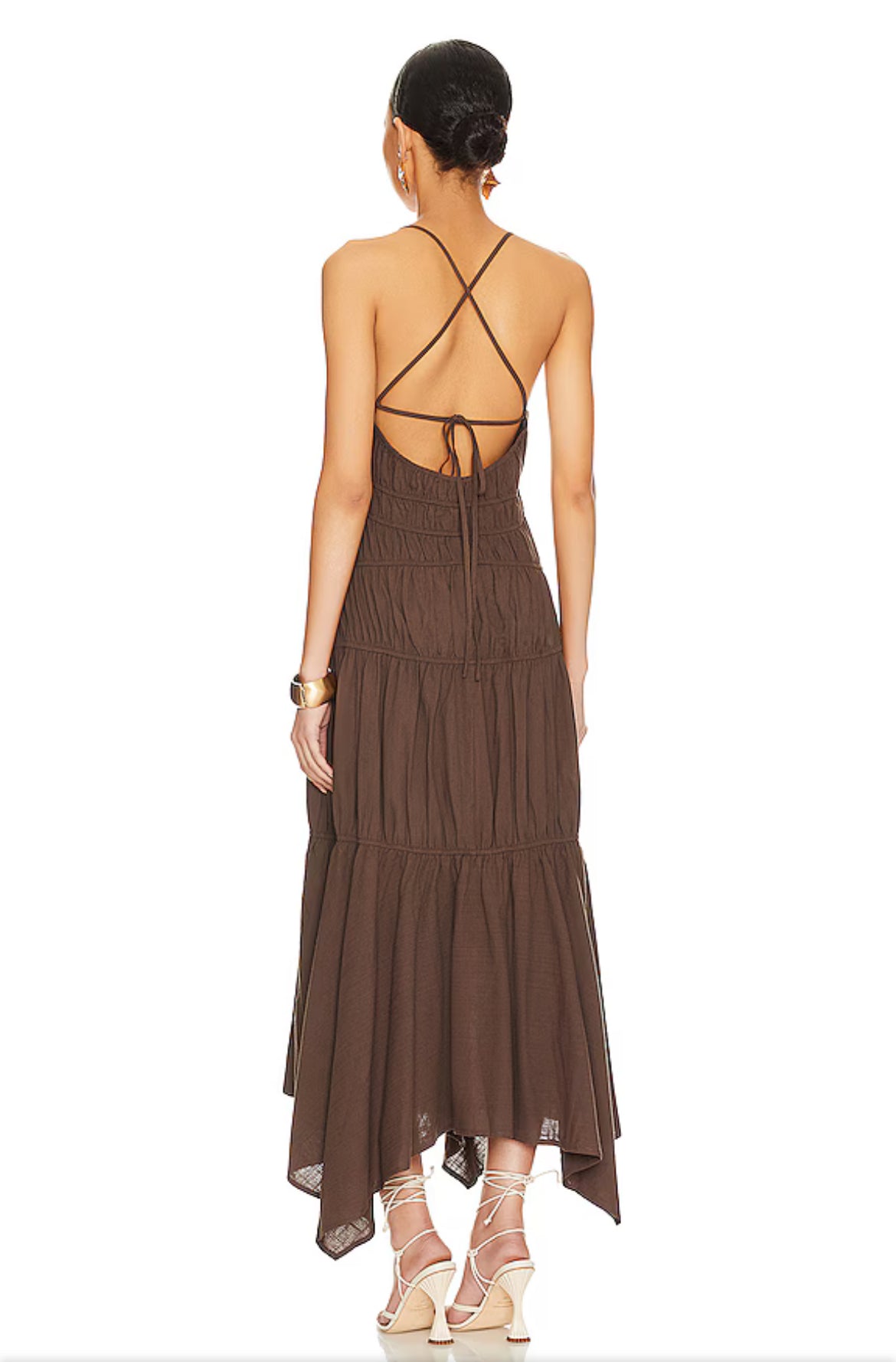 Tahlia Dress In Chocolate