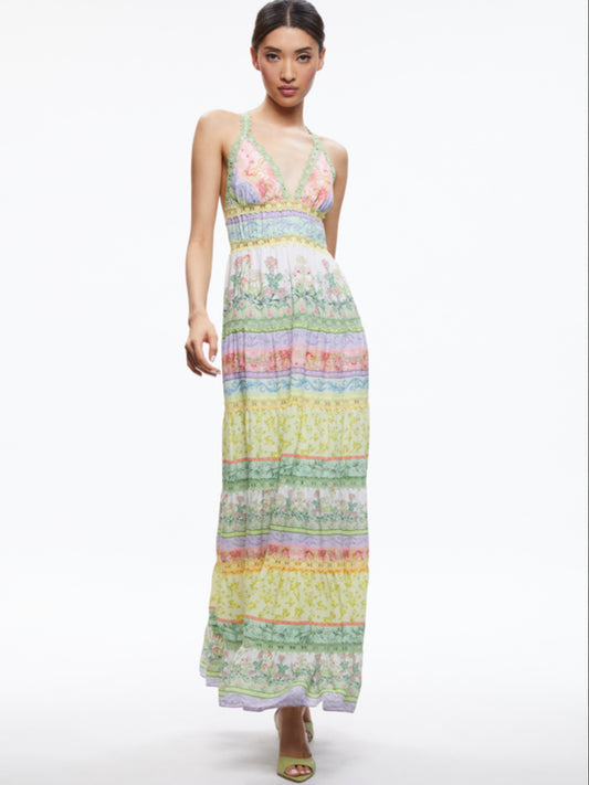 Karolina Floral Maxi Dress