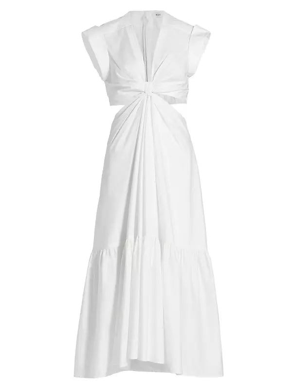 Alexandria Dress in White
