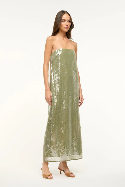 Casey Dress Garden Moss