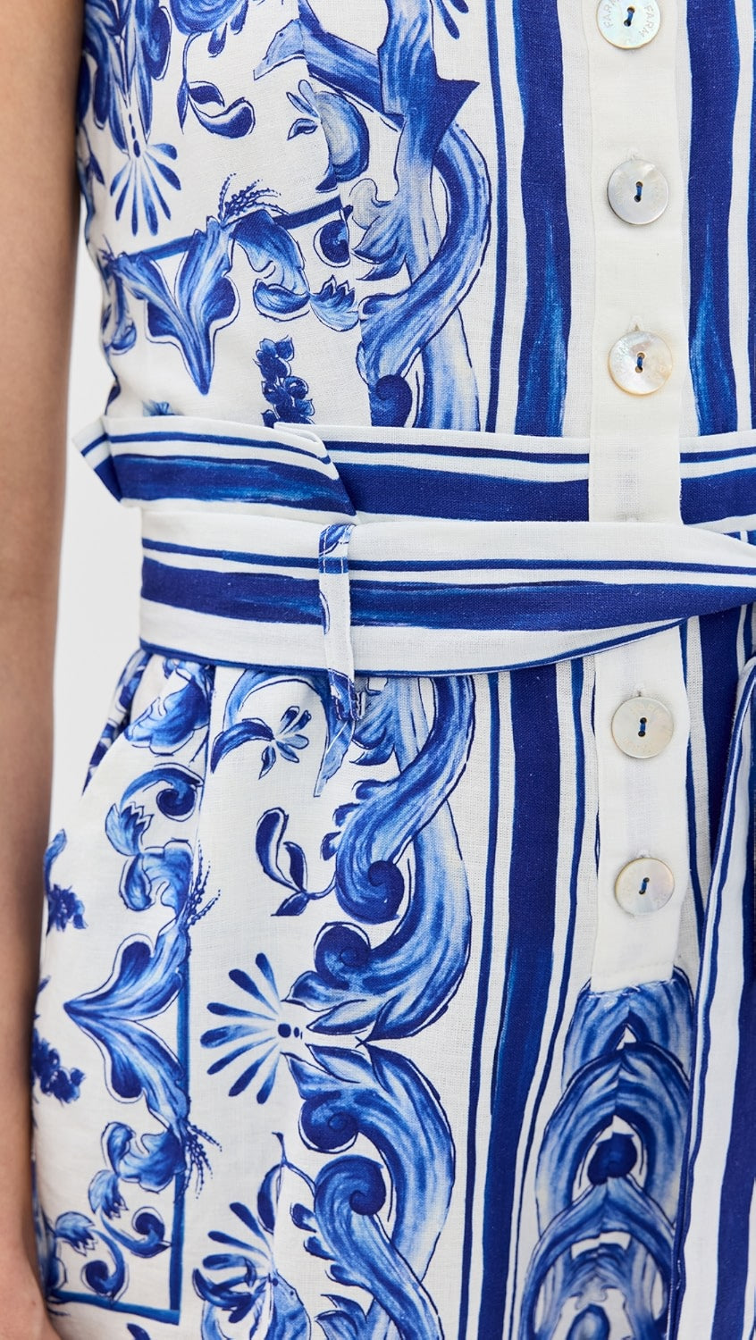 Garden Tiles Romper