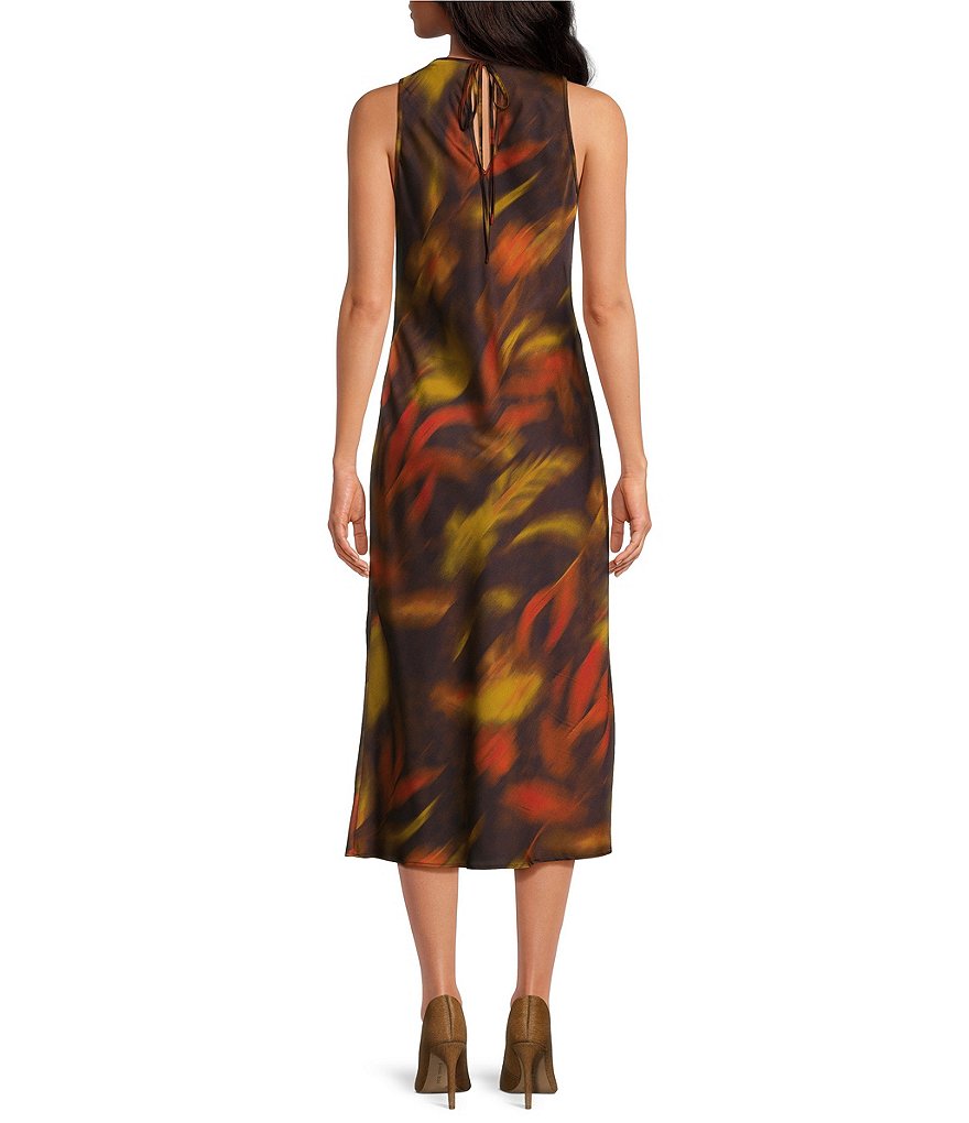 Fiona Blur Satin Dress