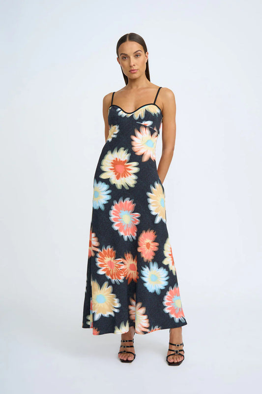 Malia Bias Midi Dress