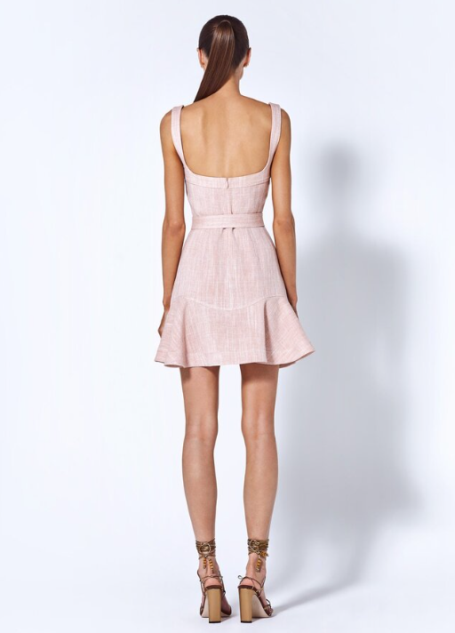 Lizaveta Rosewater Mini Dress