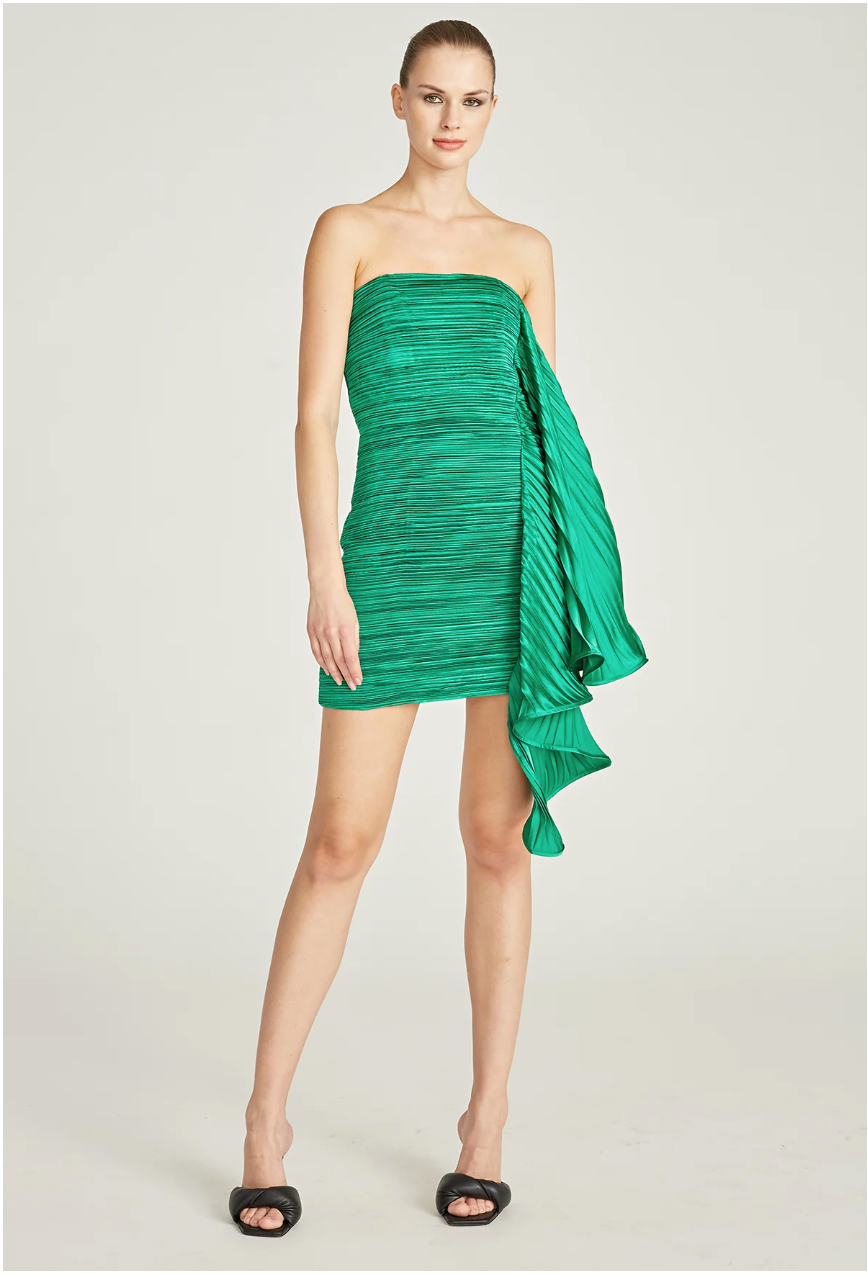Kayleigh Green Mini Dress