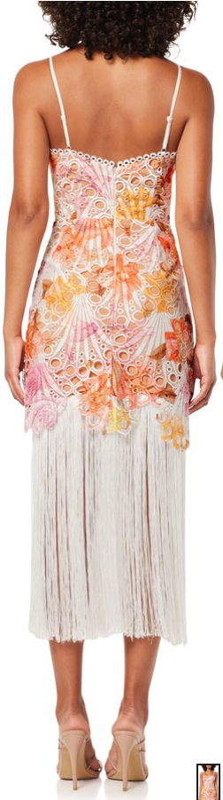 Leonora Fringe Mini Dress