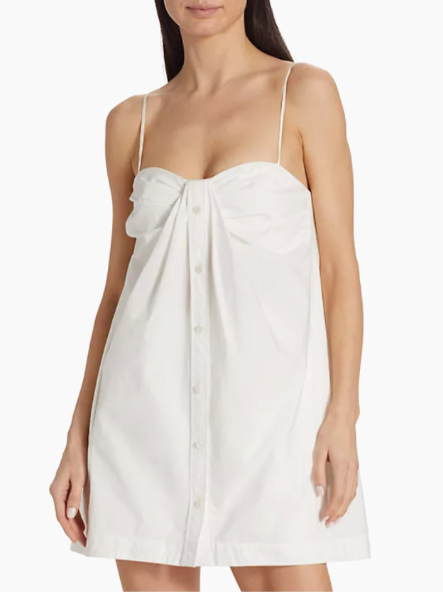 Kendall Pleated mini Dress