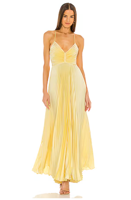 Aries Gown In Lemon