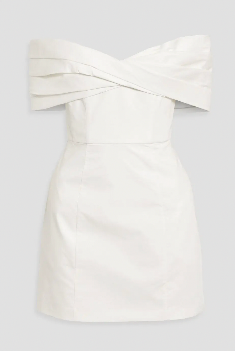 Twist Front Mini Dress