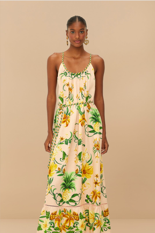 Pink Botanical Dress