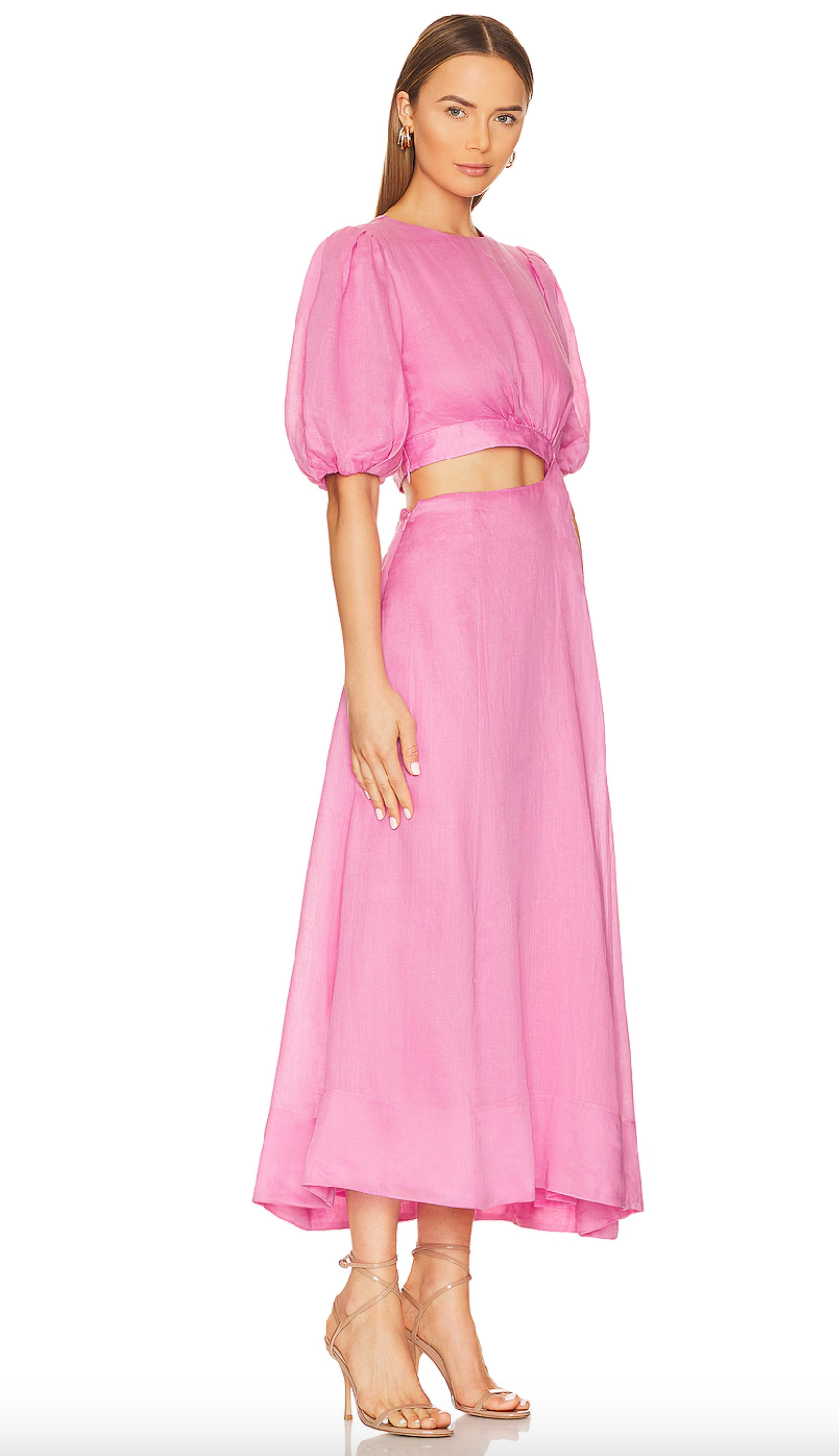 Impala Dress In Lili Pink